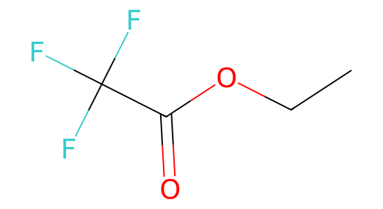 トリフルオロ酢酸エチル の化学構造