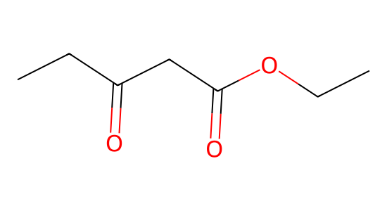 3-オキソ吉草酸エチル の化学構造
