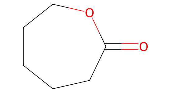 ε-カプロラクトン の化学構造