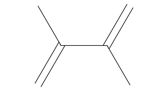 2,3-ジメチル-1,3-ブタジエン の化学構造