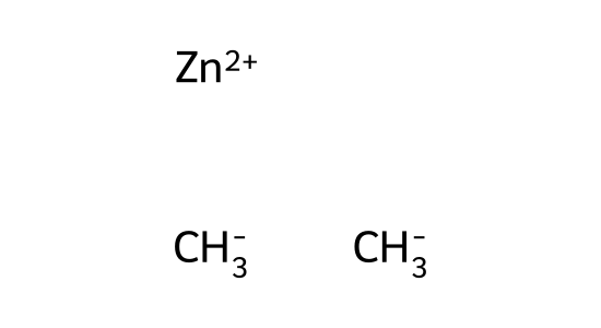 ジメチル亜鉛(正ヘキサン溶液) の化学構造