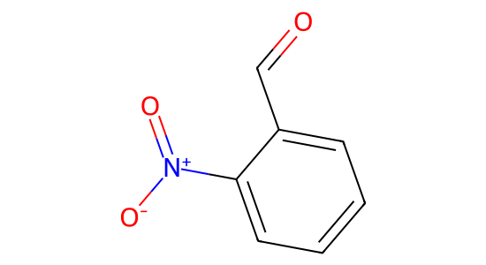 2-ニトロベンズアルデヒド の化学構造