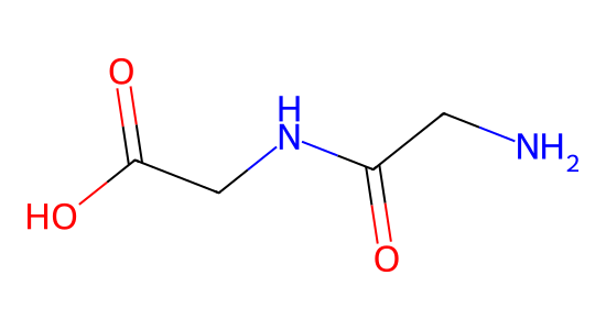 グリシルグリシン の化学構造