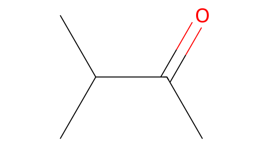 3-メチル-2-ブタノン の化学構造