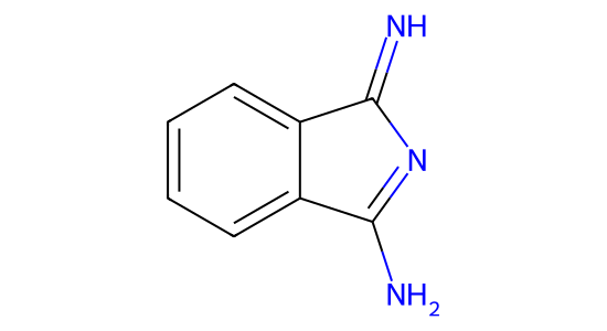 1,3-ジイミノイソインドリン の化学構造