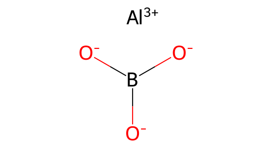 ホウ酸アルミニウムウイスカ の化学構造