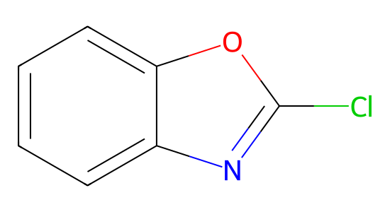 2-クロロベンゾオキサゾール の化学構造