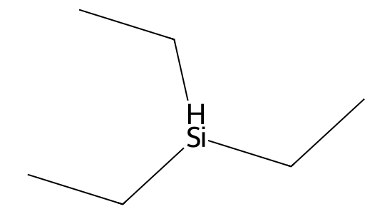 トリエチルシラン の化学構造