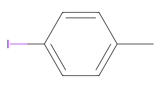 4-iodotoluene の化学構造式