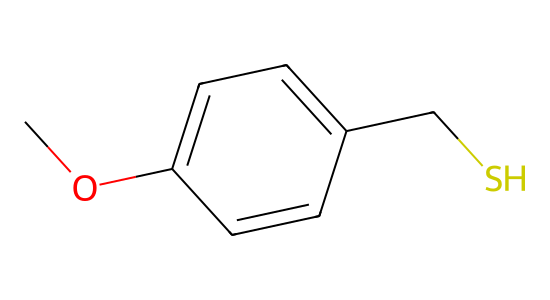 4-メトキシ-α-トルエンチオール の化学構造