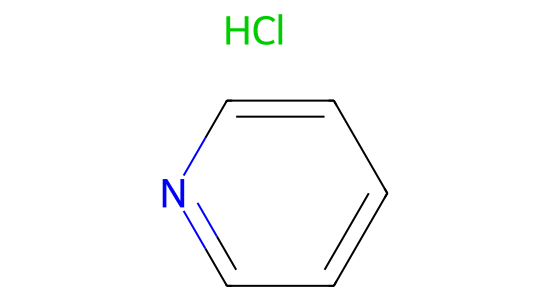 ピリジン塩酸塩 の化学構造