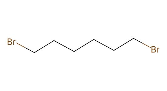 1,6-ジブロモヘキサン の化学構造
