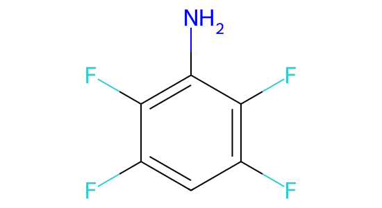 2,3,5,6-テトラフルオロアニリン の化学構造