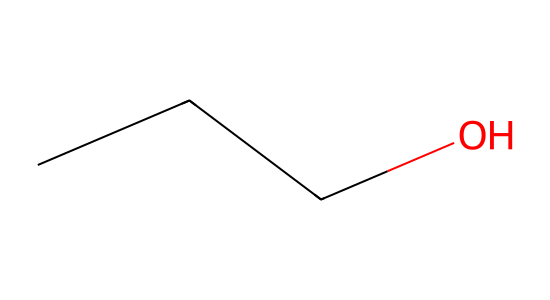1-プロパノール の化学構造