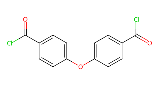 4,4'-オキシビス(ベンゾイルクロリド) の化学構造