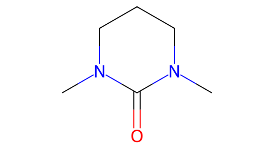 1,3-ジメチル-3,4,5,6-テトラヒドロ-2(1H)-ピリミジノン の化学構造