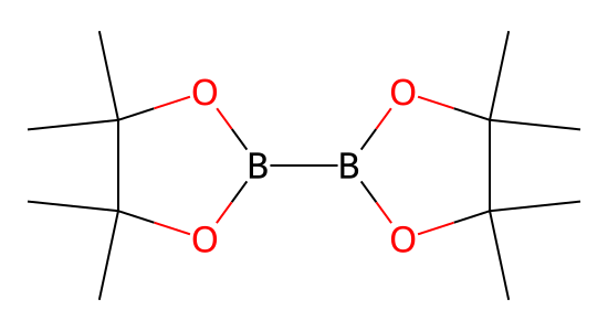 ビス(ピナコラト)ジボロン の化学構造