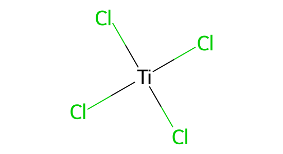 塩化チタン( Ⅳ) の化学構造
