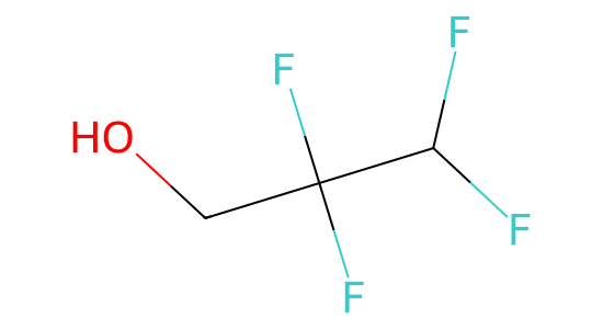 2,2,3,3-テトラフルオロ-1-プロパノール の化学構造