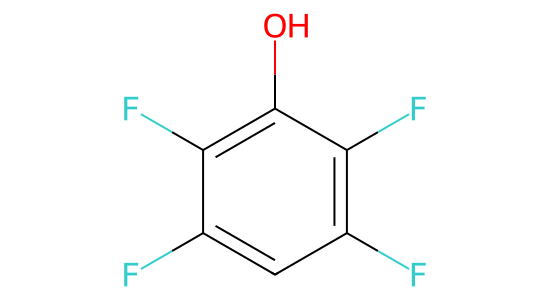 2,3,5,6-テトラフルオロフェノール の化学構造