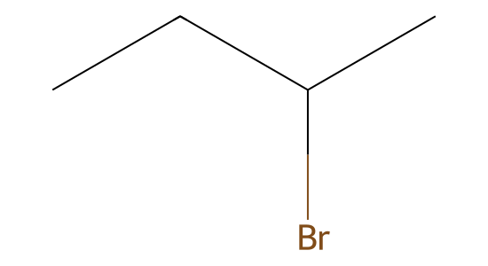 2-ブロモブタン の化学構造