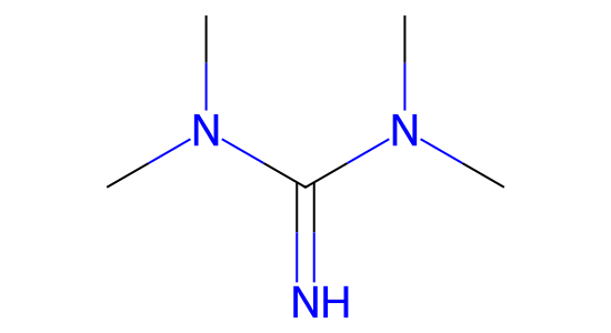 1,1,3,3-テトラメチルグアニジン の化学構造