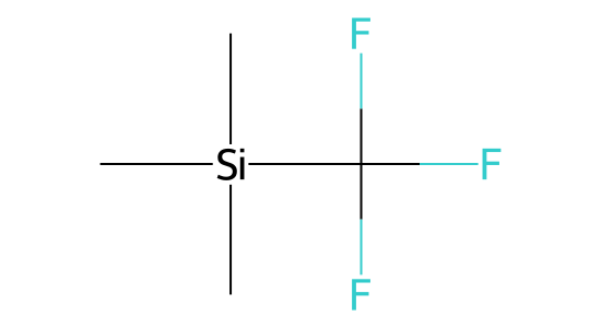 (トリフルオロメチル)トリメチルシラン の化学構造