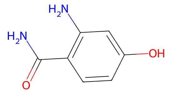 2-アミノ-4-ヒドロキシベンズアミド の化学構造