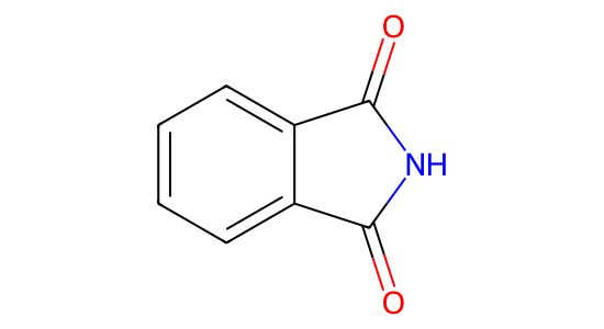 フタルイミド の化学構造
