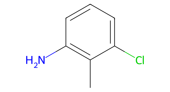 2-アミノ-6-クロロトルエン の化学構造