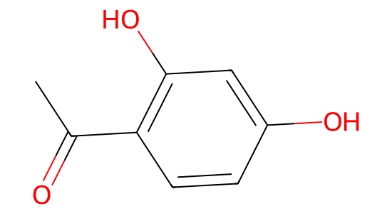 2',4'-ジヒドロキシアセトフェノン の化学構造