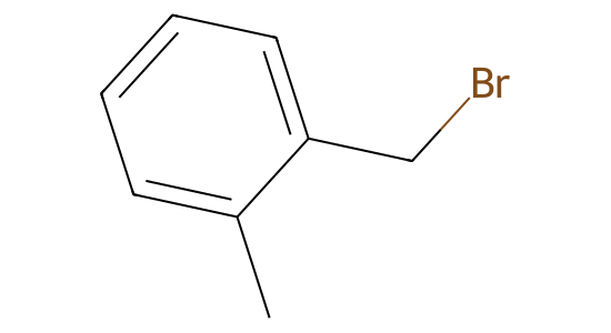 α-ブロモ-o-キシレン の化学構造