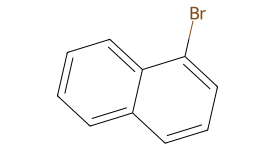 1-ブロモナフタレン の化学構造