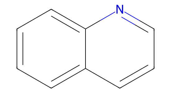 キノリン の化学構造