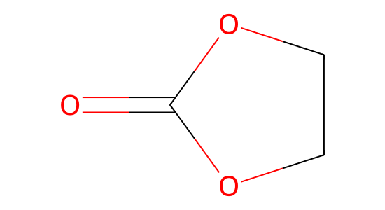 エチレンカルボナート の化学構造