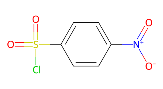 4-ニトロベンゼンスルホニルクロリド の化学構造
