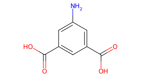 5-アミノイソフタル酸水和物 の化学構造