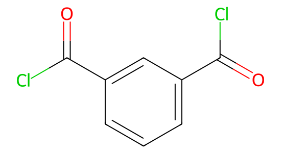 イソフタロイルクロリド の化学構造