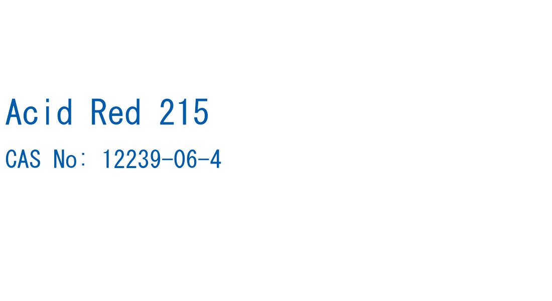 Acid Red 215 の構造式