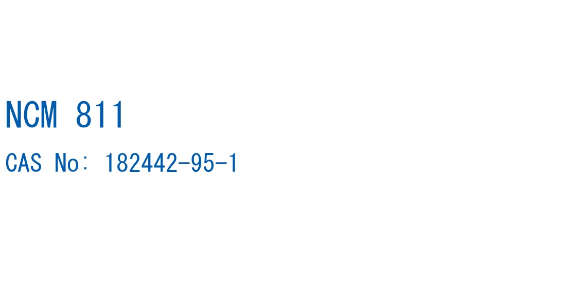 NCM 811 の構造式